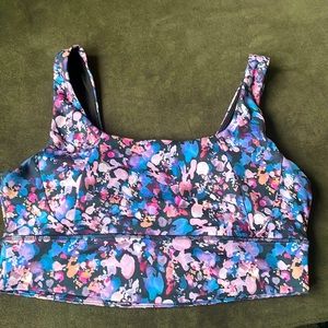 Women’s floral sports bra (XL)